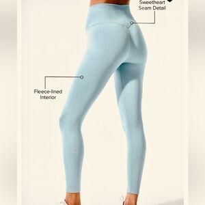 Alo Seamless Winter Warm Plush High-Waist 7/8 Legging